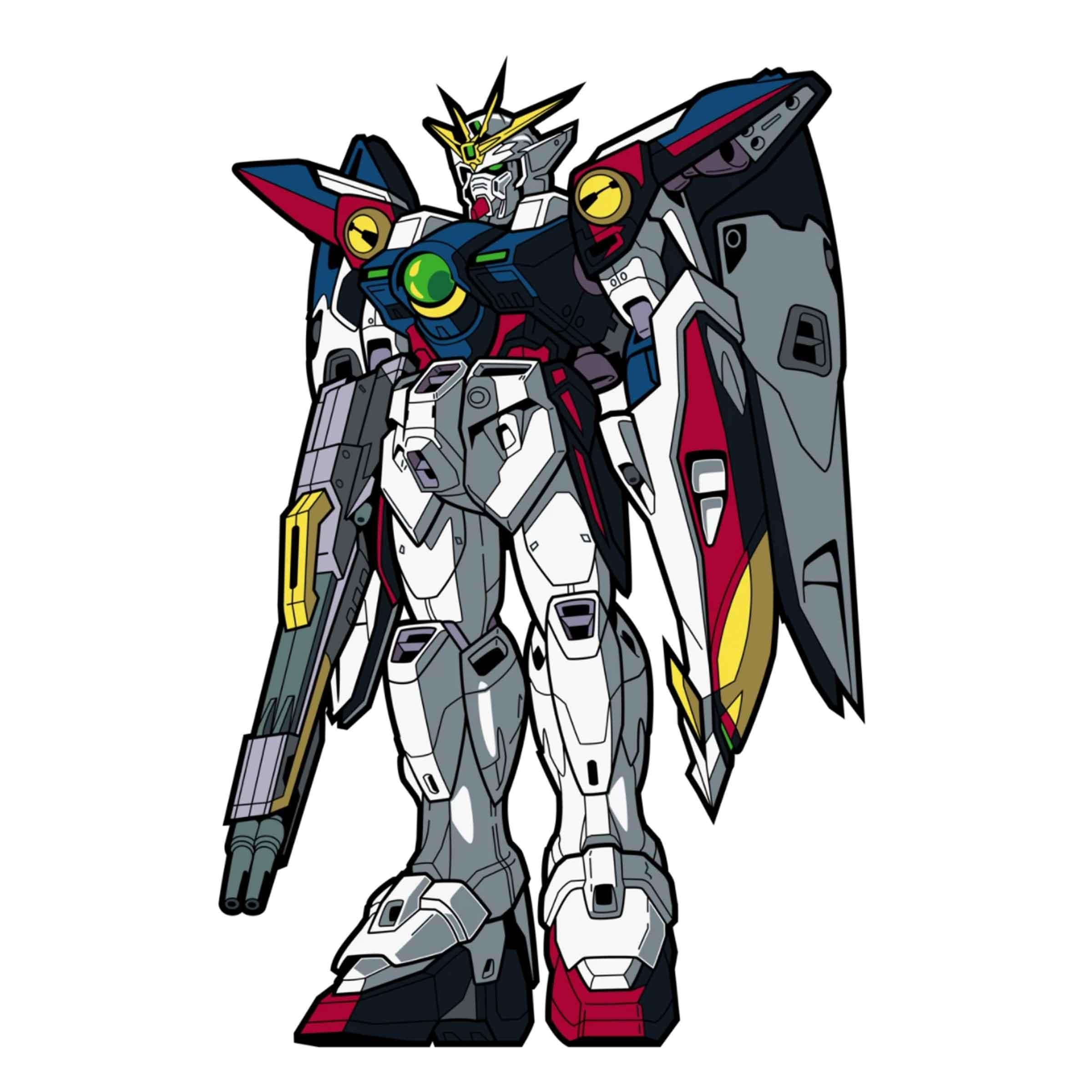 Mobile Suit Gundam Wing Gundam Zero FiGPiN #696 Enamel Pin - BUCKET POPCORN