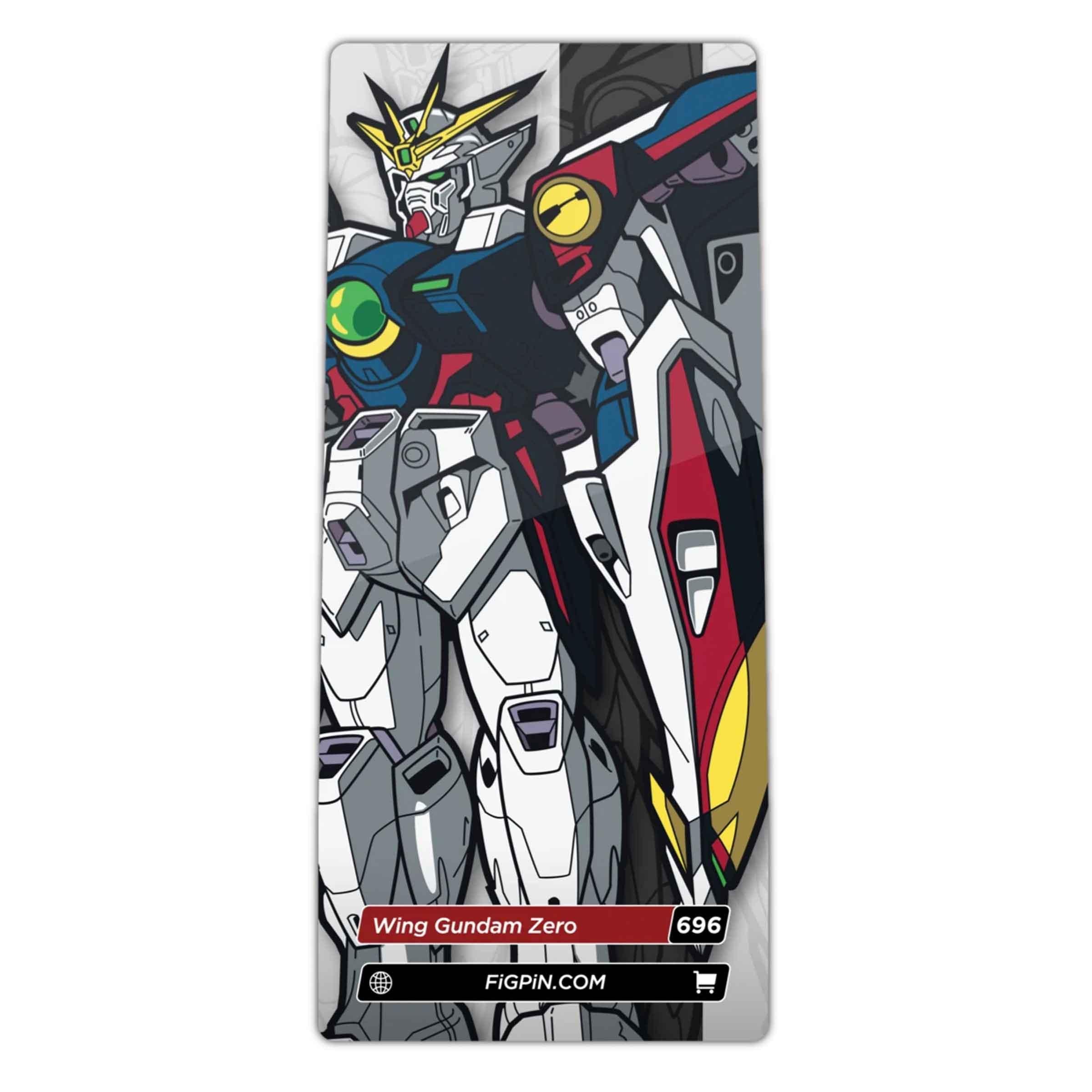 Mobile Suit Gundam Wing Gundam Zero FiGPiN #696 Enamel Pin - BUCKET POPCORN