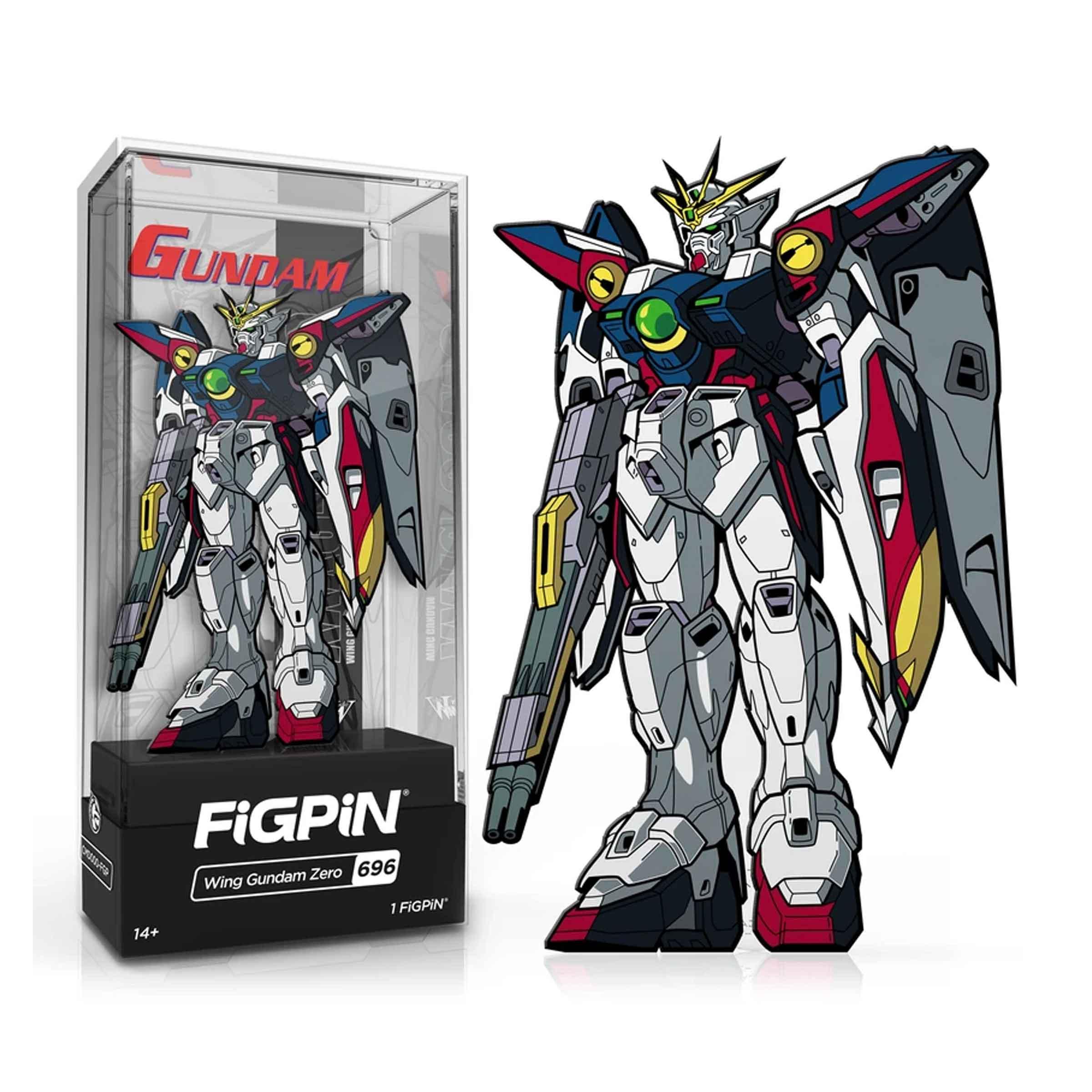 Mobile Suit Gundam Wing Gundam Zero FiGPiN #696 Enamel Pin - BUCKET POPCORN