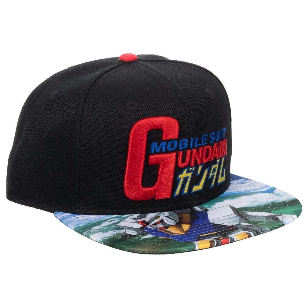 Mobile Suit Gundam Sublimated Bill Snapback - BUCKET POPCORN