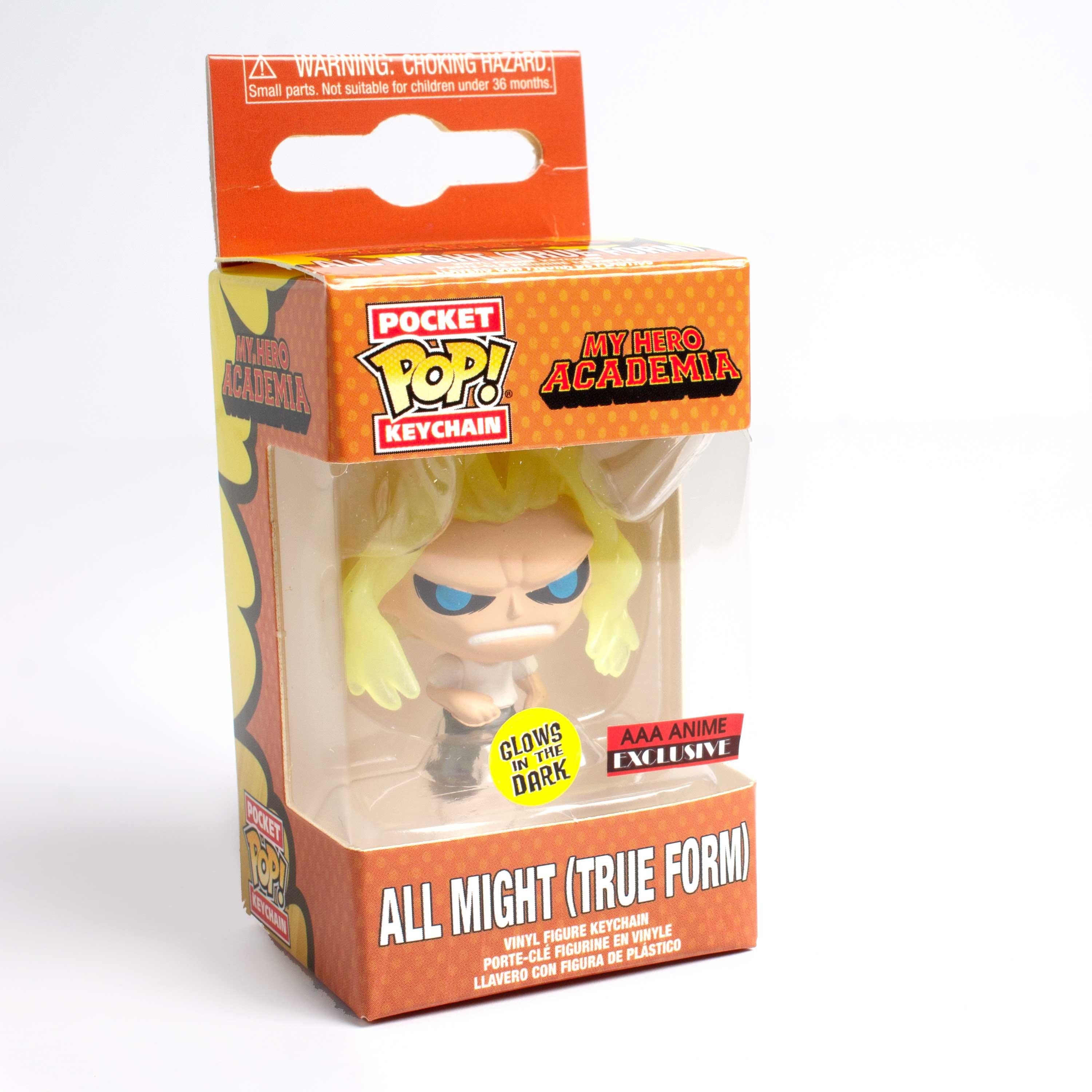 All Might Glow In The Dark Pocket Pop Keychain - BUCKET POPCORN