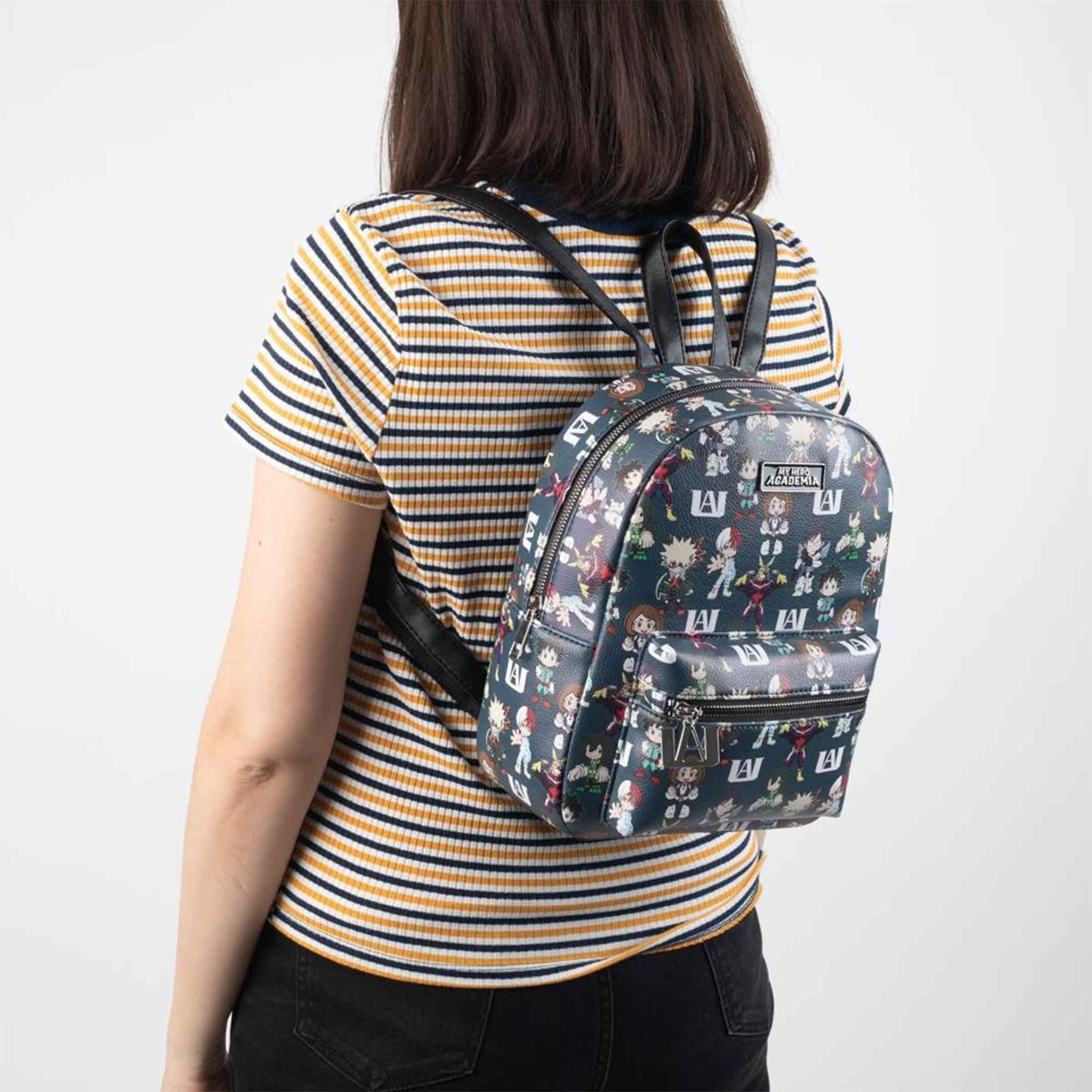 My Hero Academia Toss Print Mini Backpack - BUCKET POPCORN