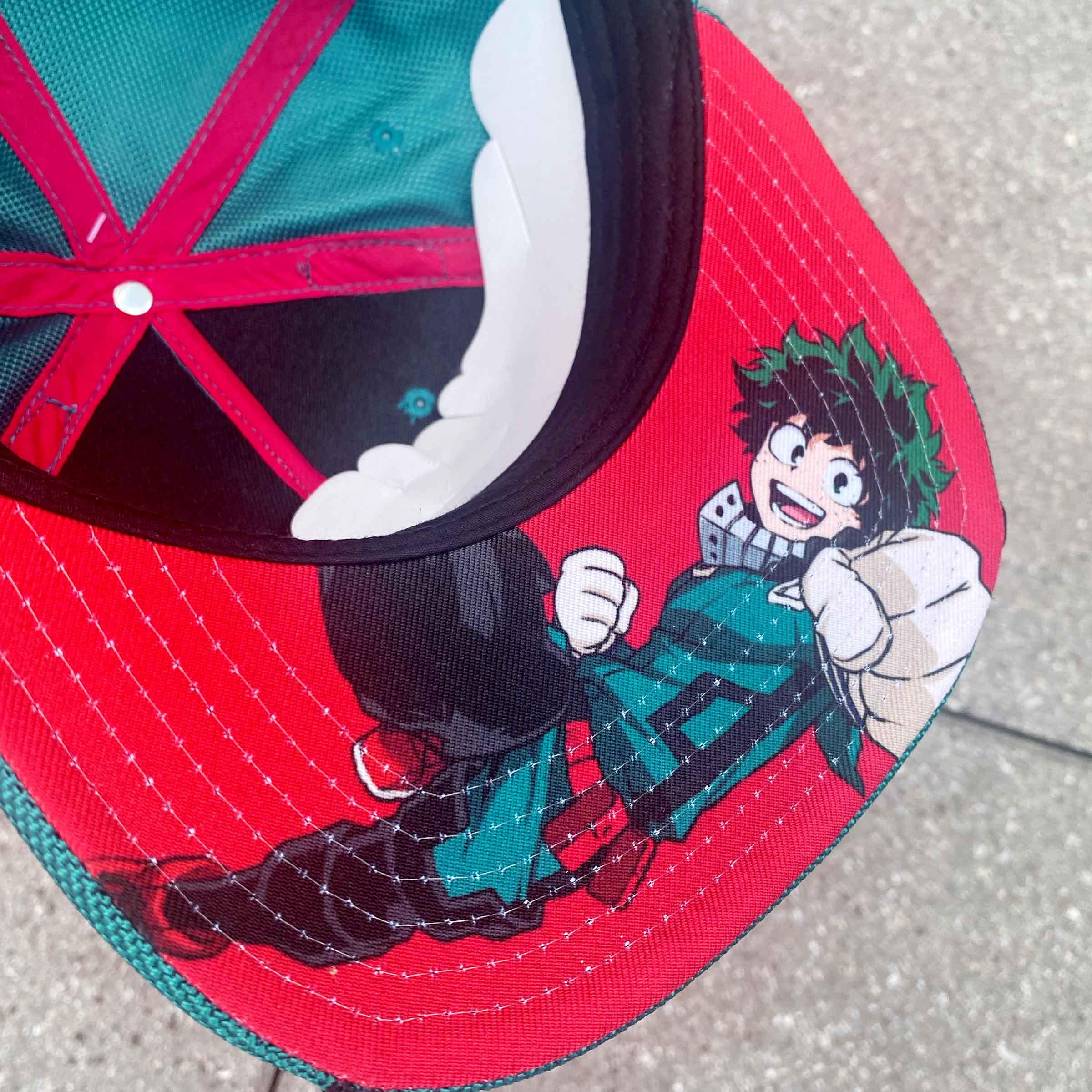 My Hero Academia Deku 3D Fighting Suit Snapback Hat - BUCKET POPCORN
