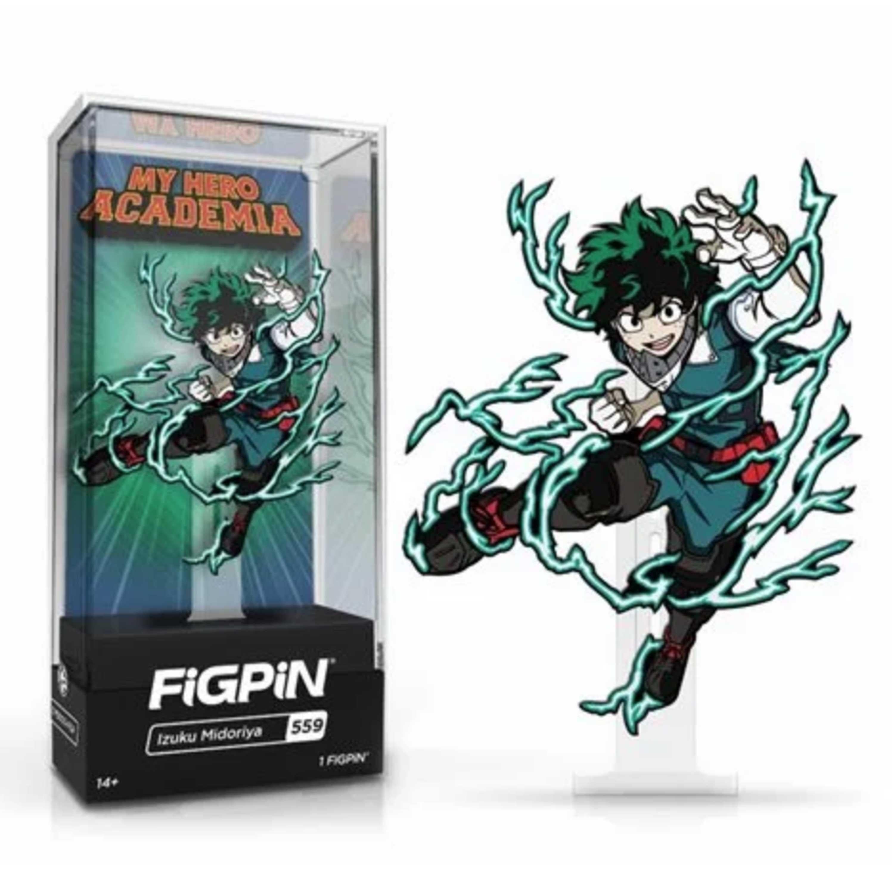 My Hero Academia Deku Izuku Midoriya FiGPiN | Classic Enamel Pin - BUCKET POPCORN