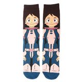 My Hero Academia Unisex Ochaco 360 Character Socks