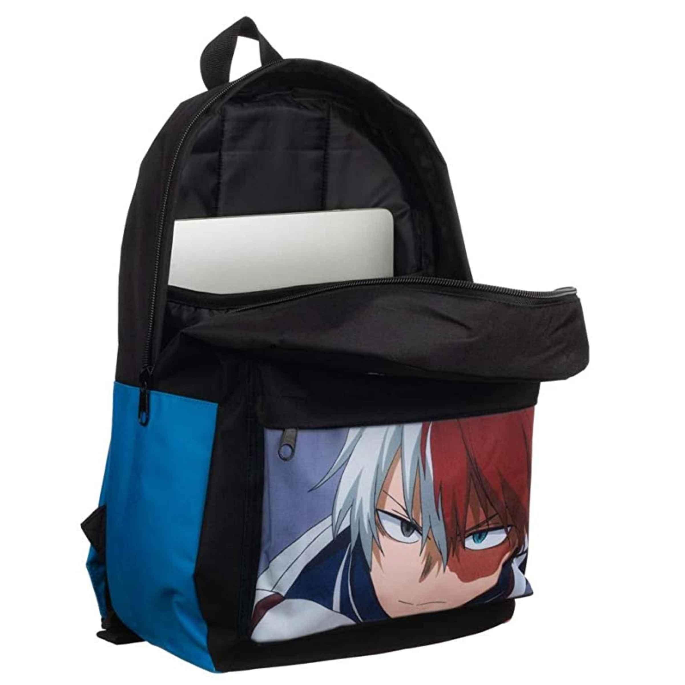 My Hero Academia Todoroki Color Block Backpack - BUCKET POPCORN