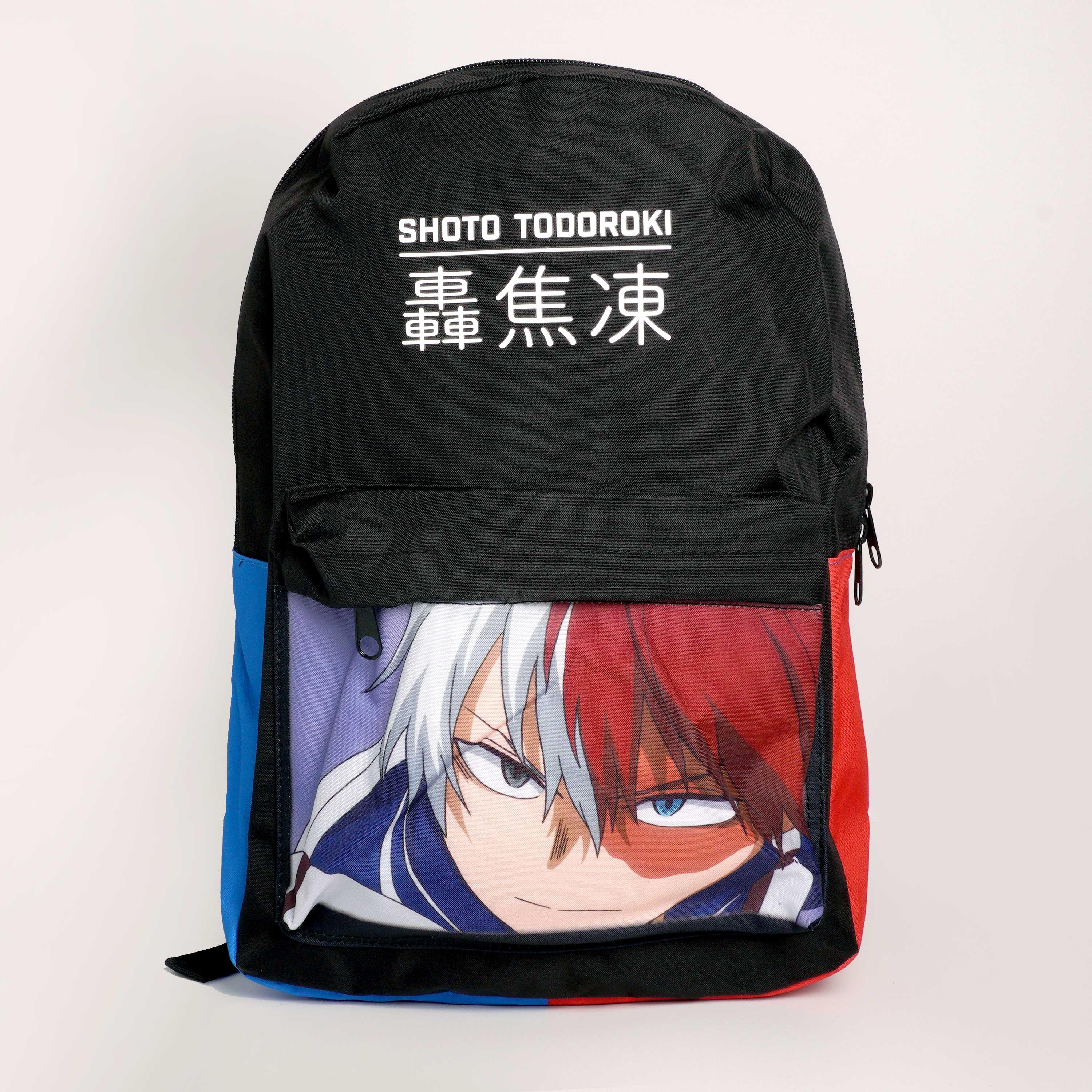 My Hero Academia Todoroki Color Block Backpack - BUCKET POPCORN