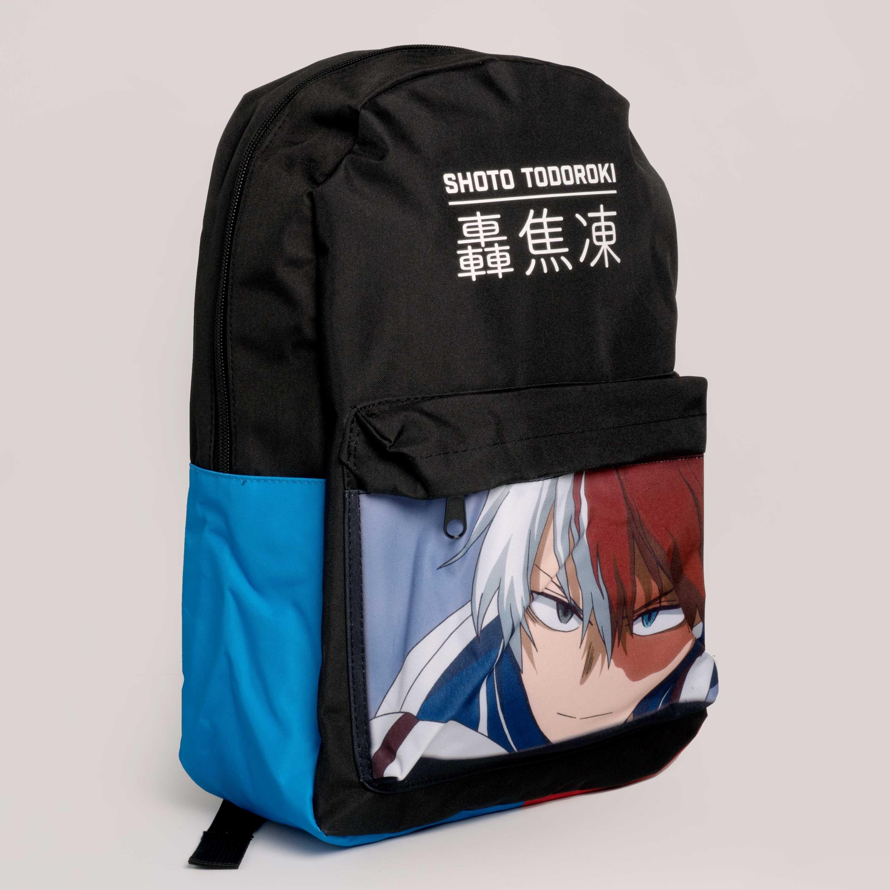 My Hero Academia Todoroki Color Block Backpack - BUCKET POPCORN