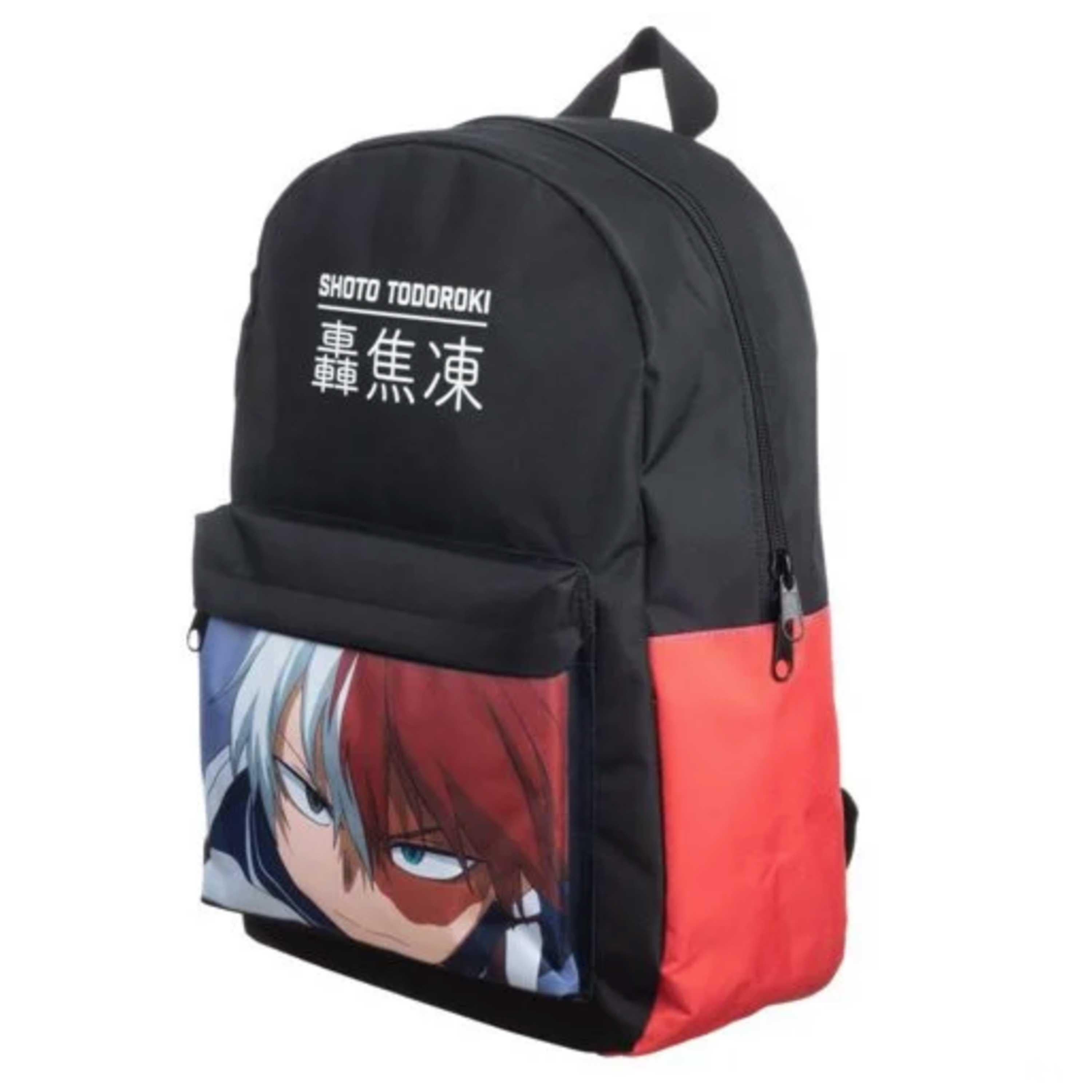 My Hero Academia Todoroki Color Block Backpack - BUCKET POPCORN