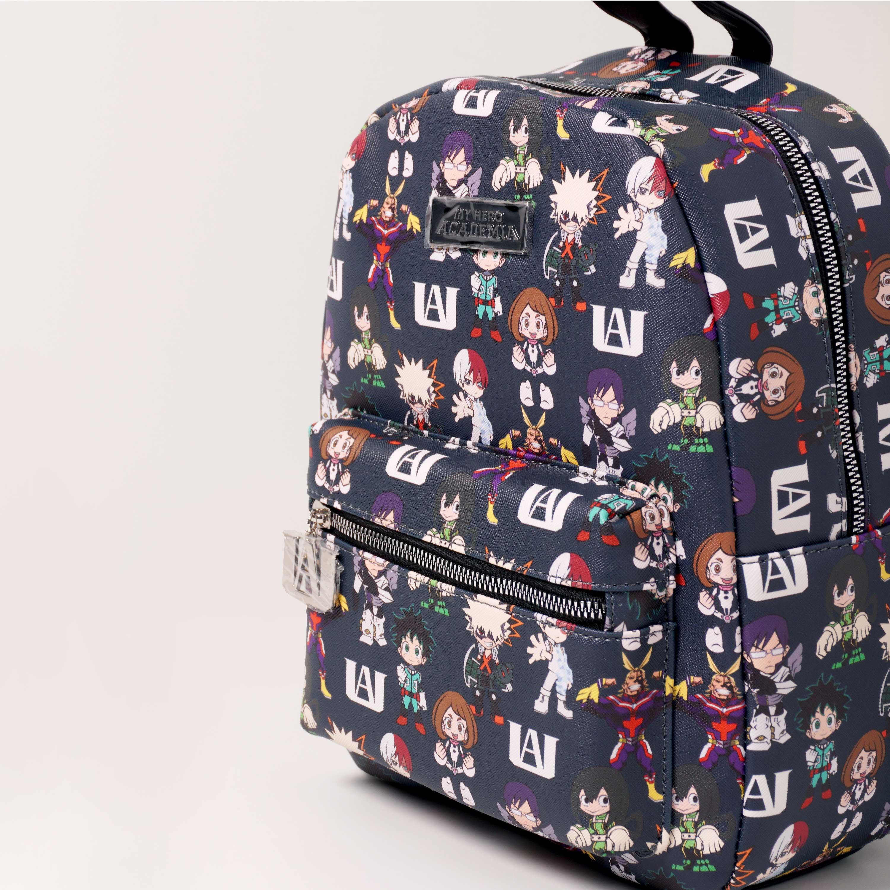 My Hero Academia Toss Print Mini Backpack - BUCKET POPCORN
