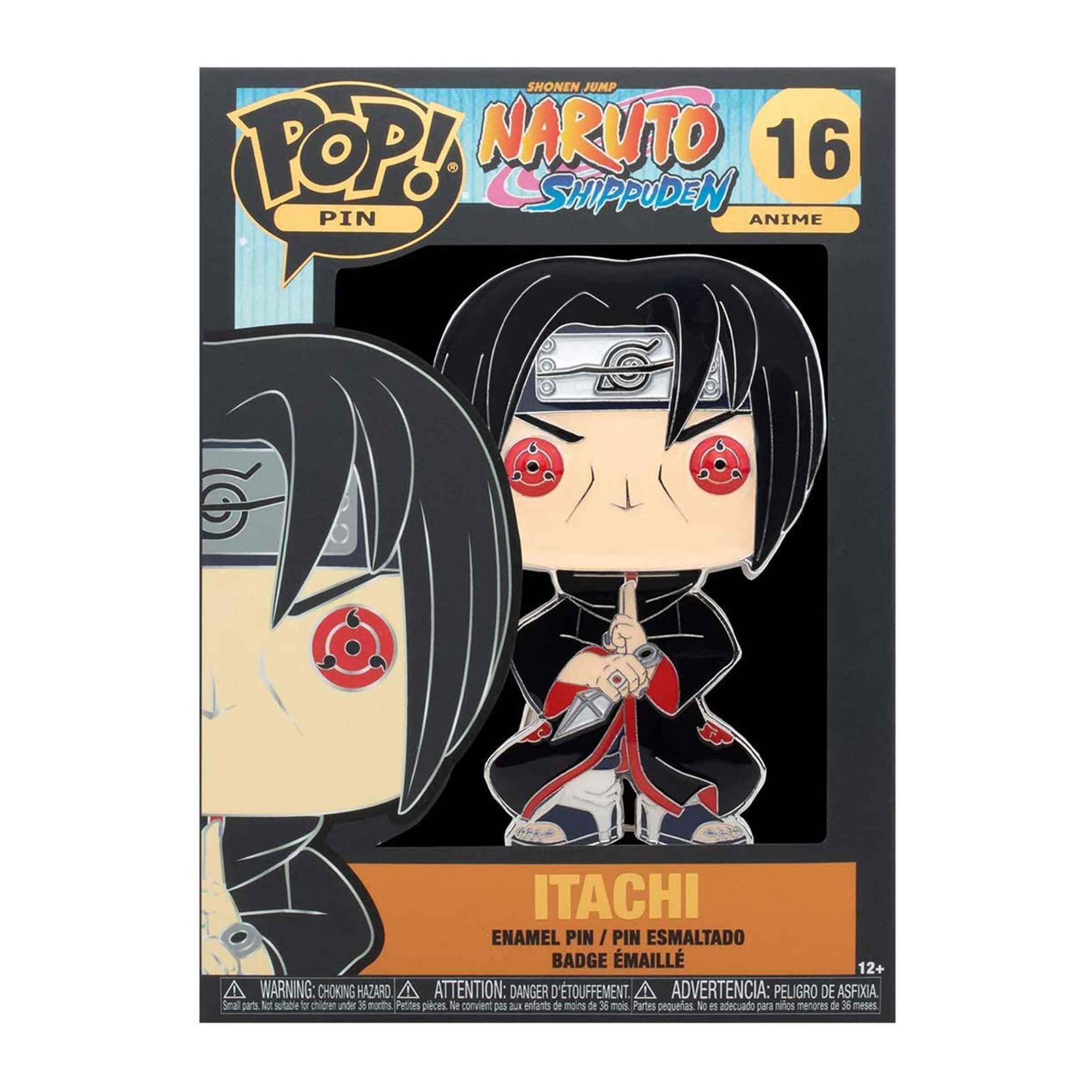 Naruto Shippuden Itachi Pop! Pin Large Enamel Pin - BUCKET POPCORN