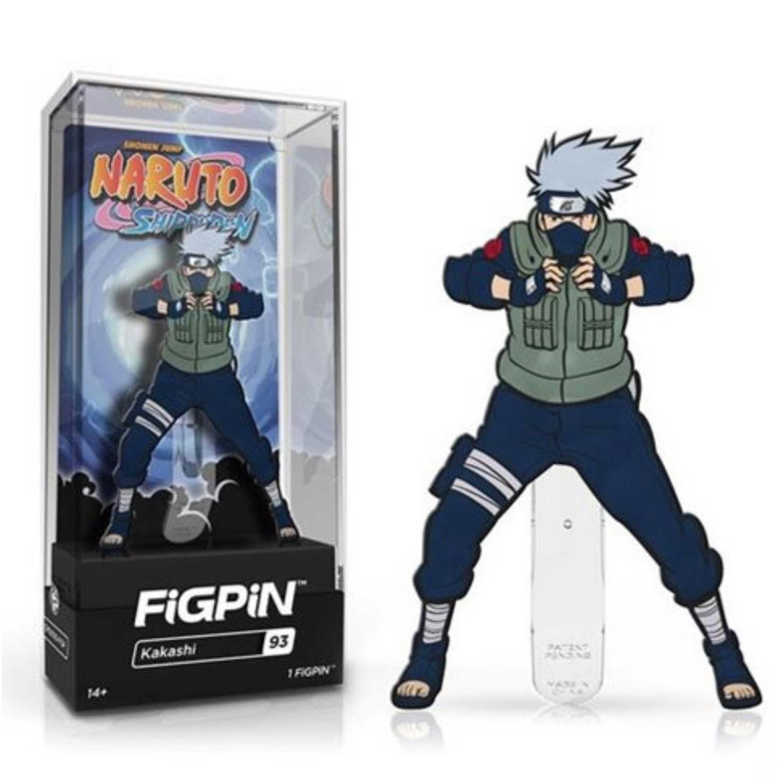 Naruto Shippuden Kakashi FiGPiN #93 | Classic Enamel Pin - BUCKET POPCORN