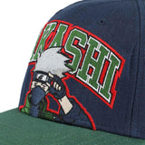 Naruto Shippuden Kakashi Hatake Character Pre-Curved Snapback - BUCKET POPCORN