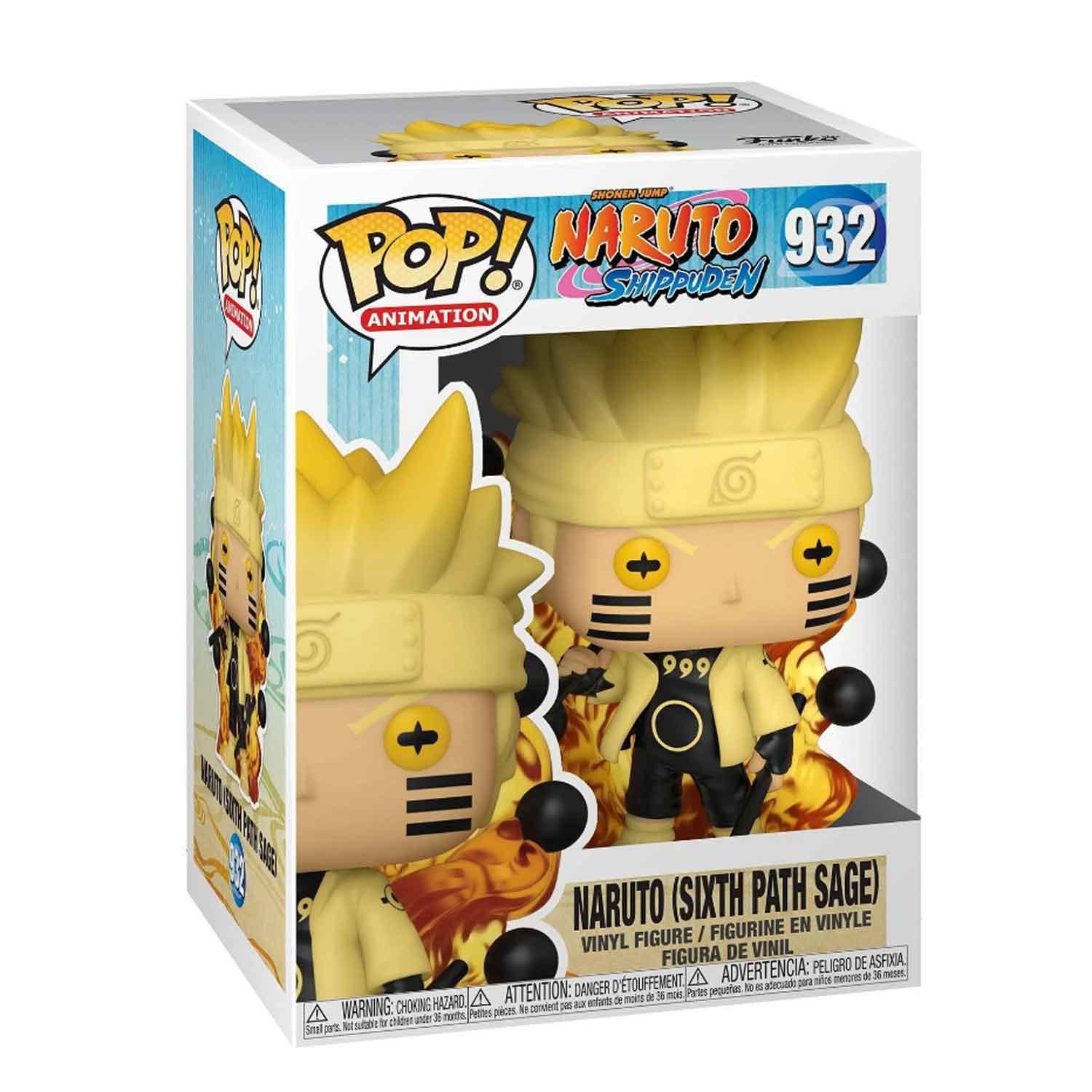 Naruto Shippuden Naruto Sixth Path Sage Pop! Vinyl Figure #932 - BUCKET POPCORN