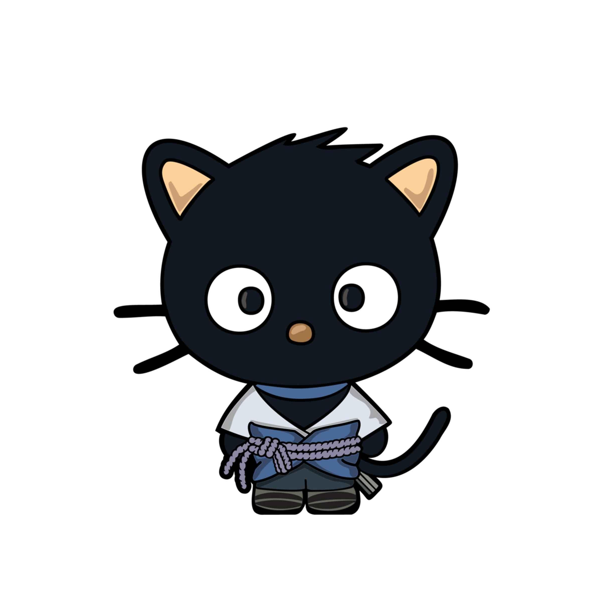 Chococat Sasuke FiGPiN #634 Anime Enamel Pin - BUCKET POPCORN