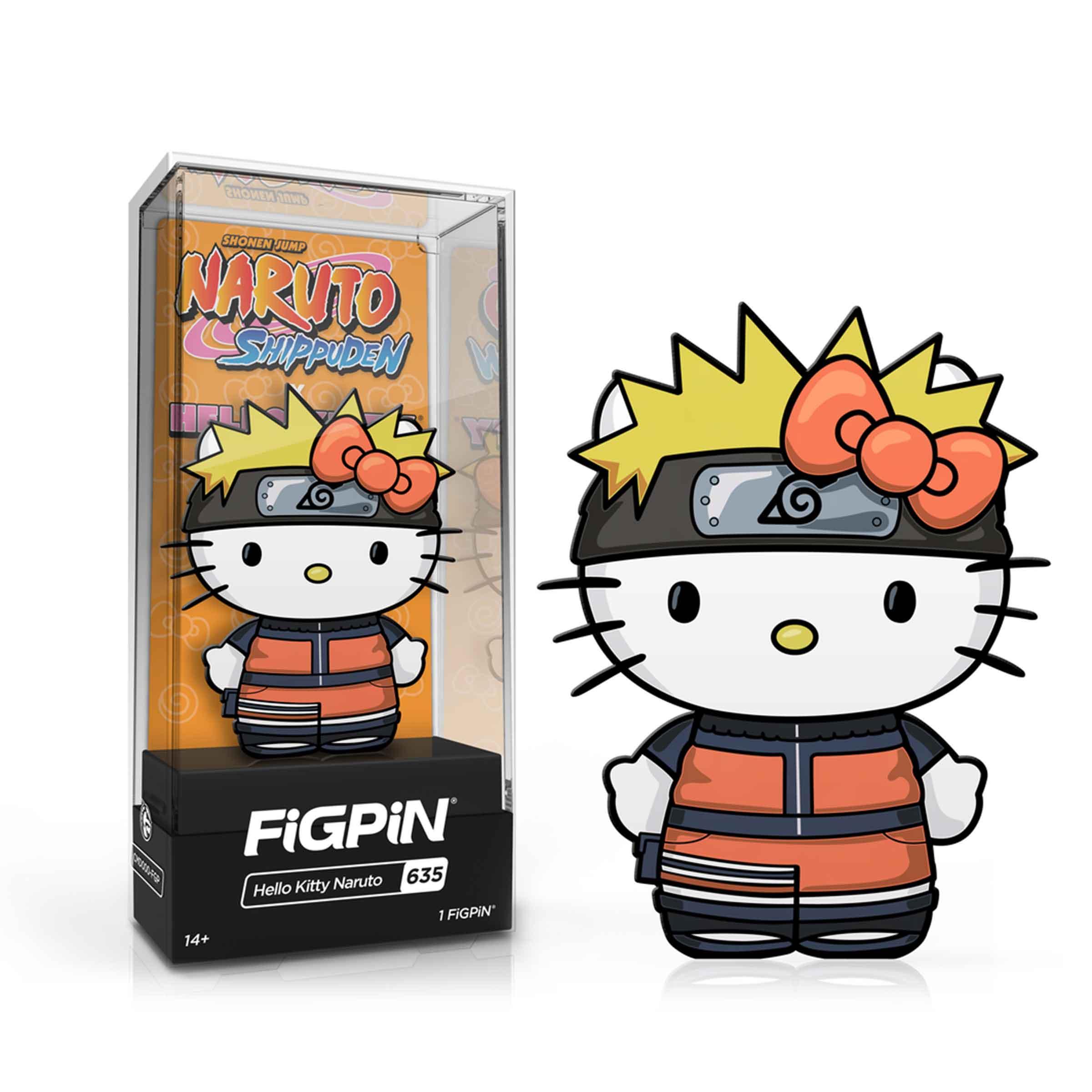 Naruto Shippuden x Hello Kitty and Friends FiGPiN Collection Bundle - BUCKET POPCORN