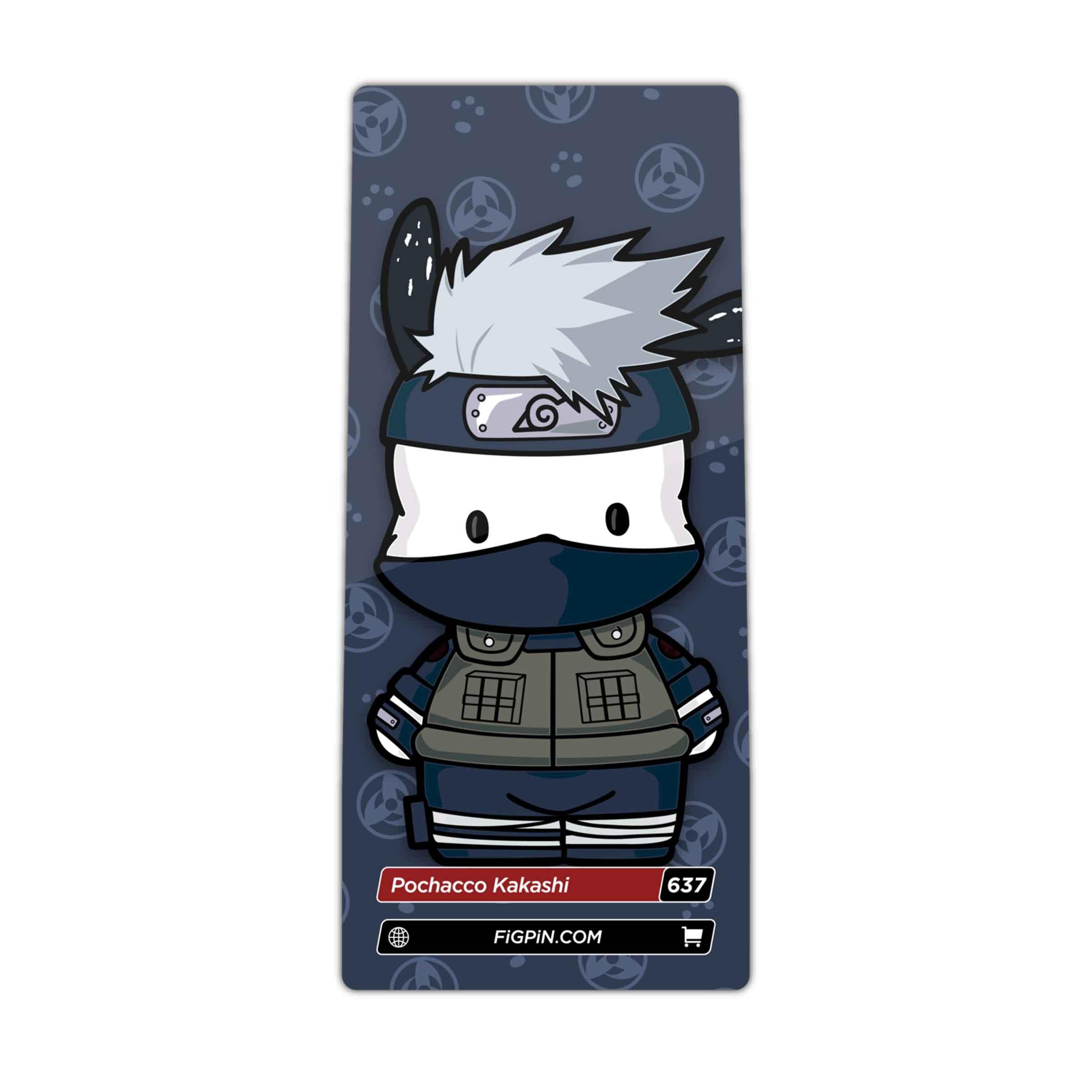 Pochacco Kakashi FiGPiN #637 Classic Enamel Pin - BUCKET POPCORN