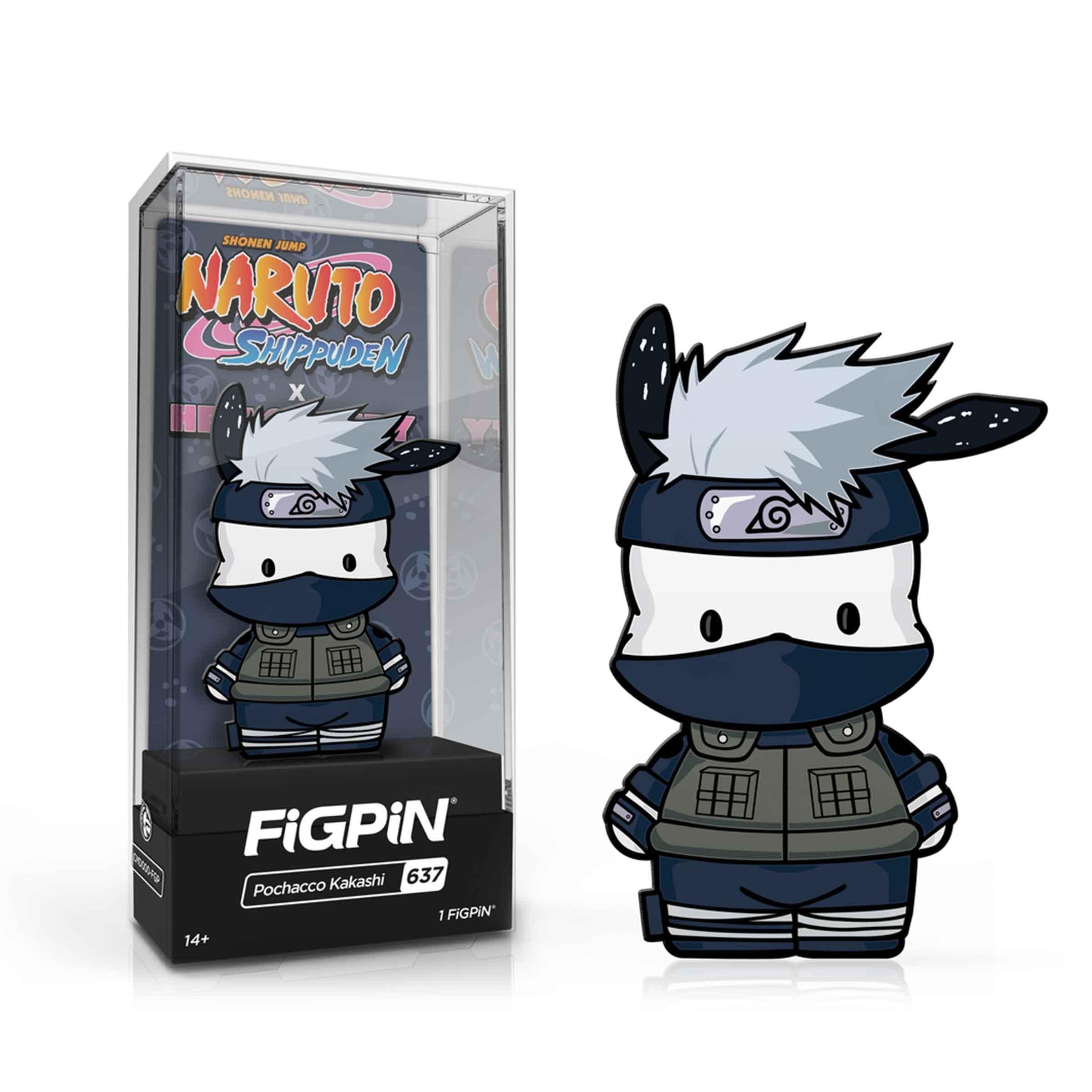Pochacco Kakashi FiGPiN #637 Classic Enamel Pin - BUCKET POPCORN