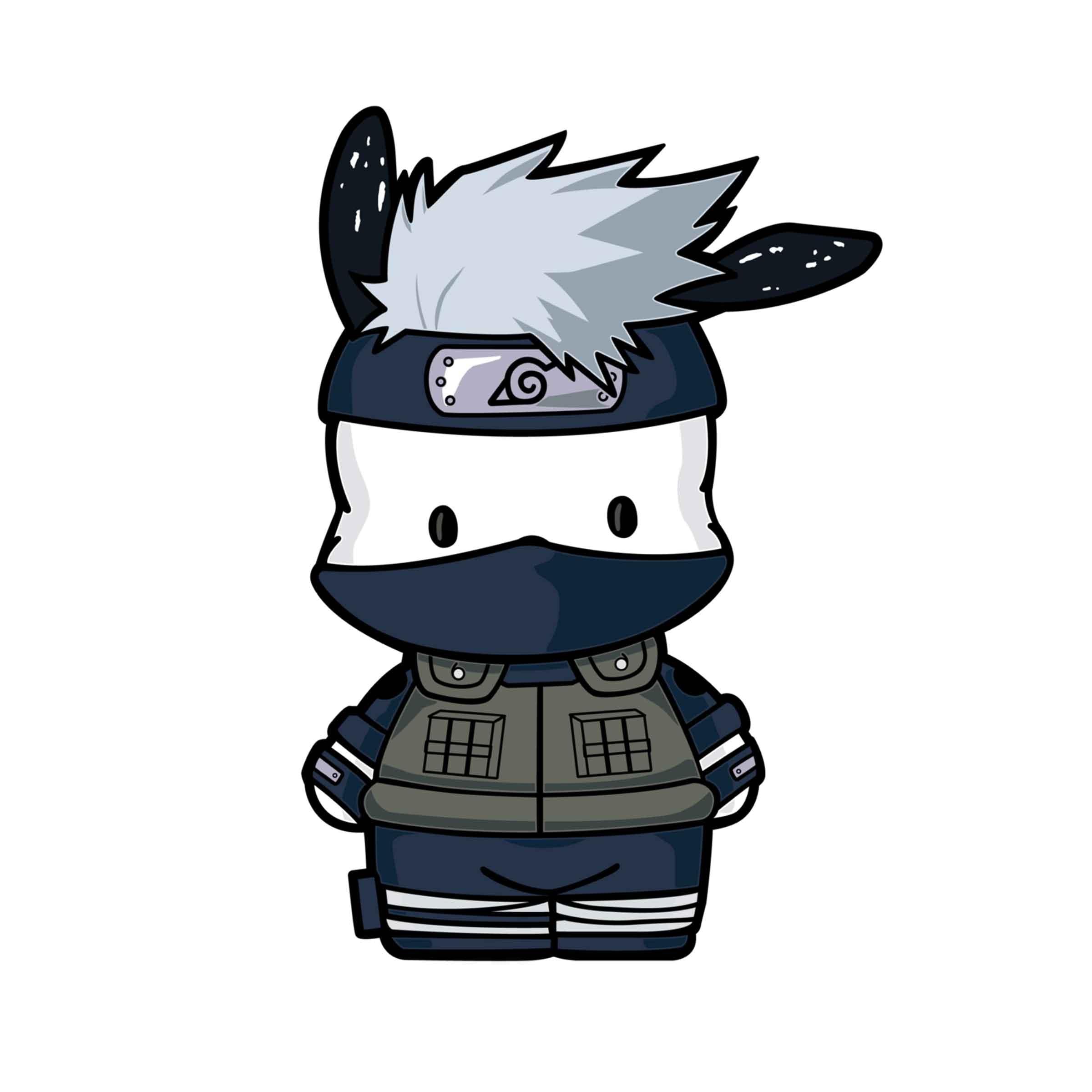 Pochacco Kakashi FiGPiN #637 Classic Enamel Pin - BUCKET POPCORN