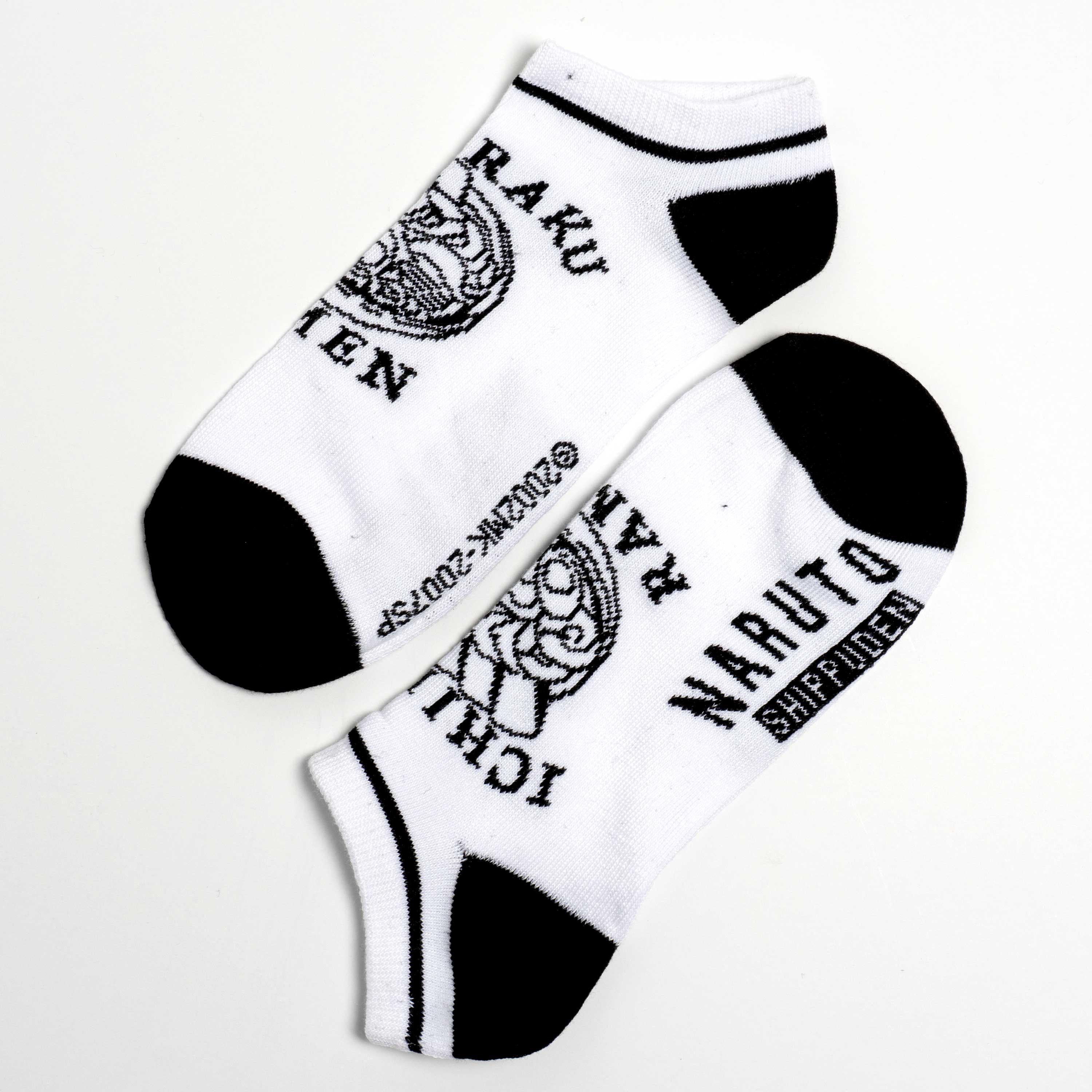 Naruto Unisex Ankle Socks 5-Piece Pack - BUCKET POPCORN