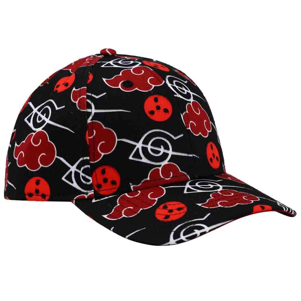 Naruto Shippuden Akatsuki Cloud All Over Print Snapback Hat - BUCKET POPCORN