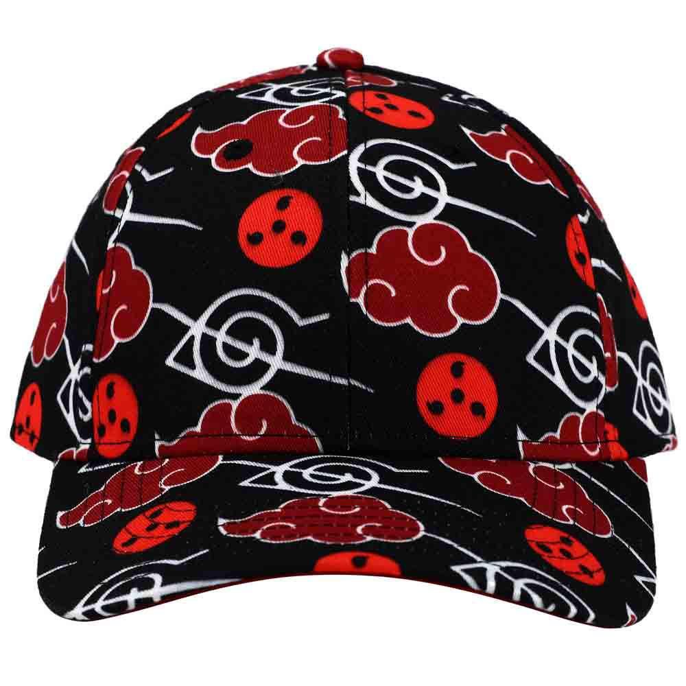 Naruto Shippuden Akatsuki Cloud All Over Print Snapback Hat - BUCKET POPCORN