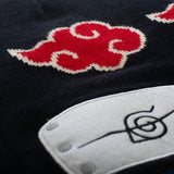 Naruto Shippuden Konoha Symbol and Akatsuki Reversible Beanie - BUCKET POPCORN