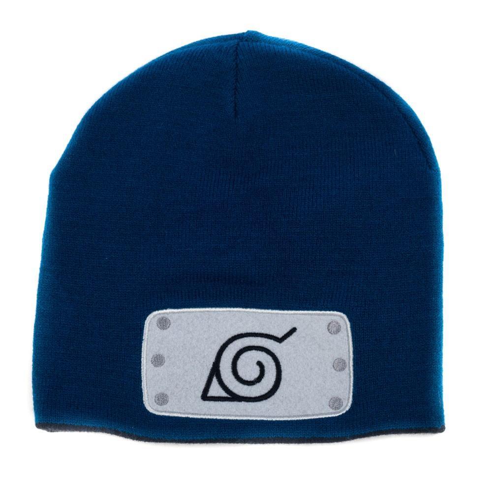 Naruto Shippuden Konoha Symbol and Akatsuki Reversible Beanie - BUCKET POPCORN