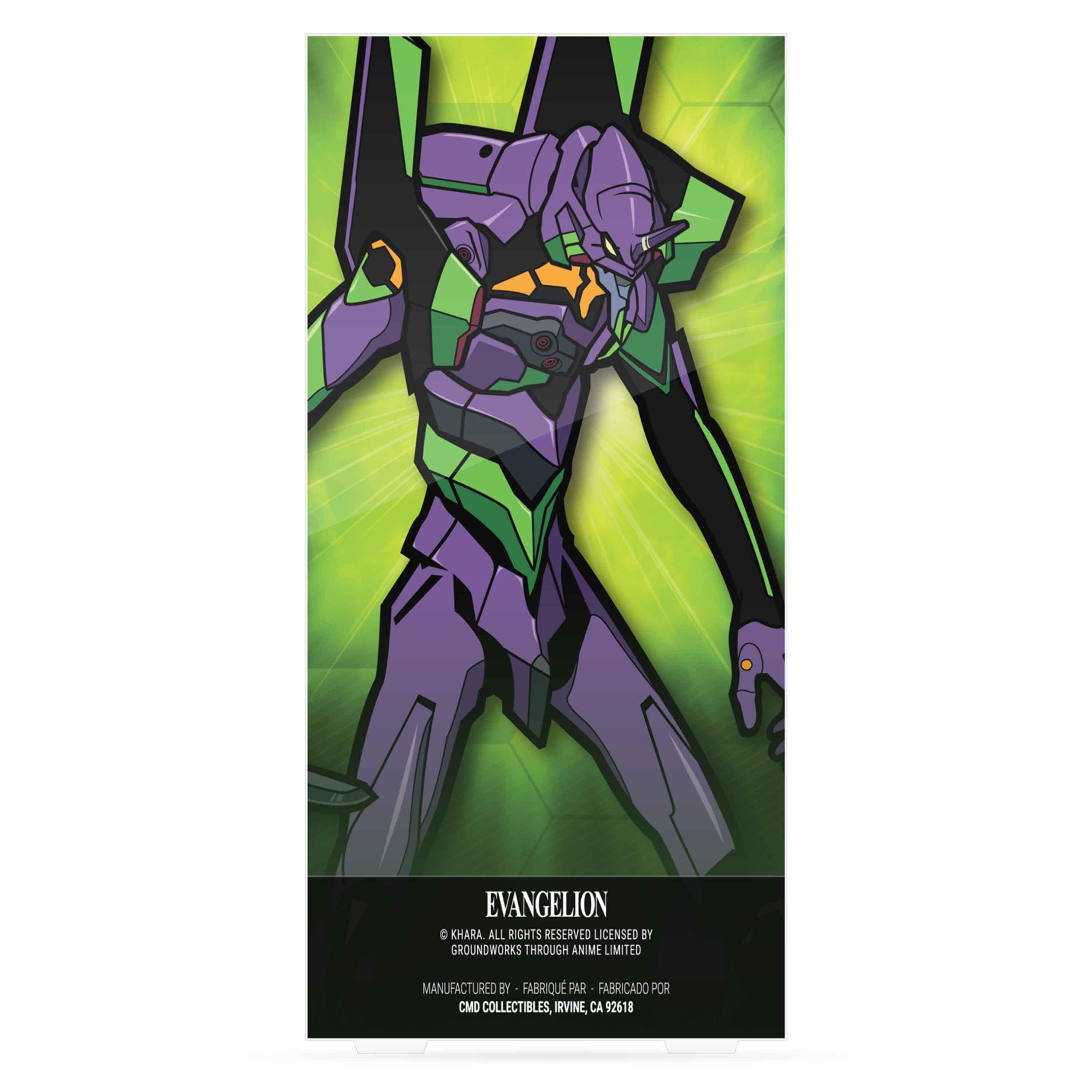Neon Genesis Evangelion EVA Unit 01 FiGPiN XL #X35 | Classic Enamel Pin - BUCKET POPCORN