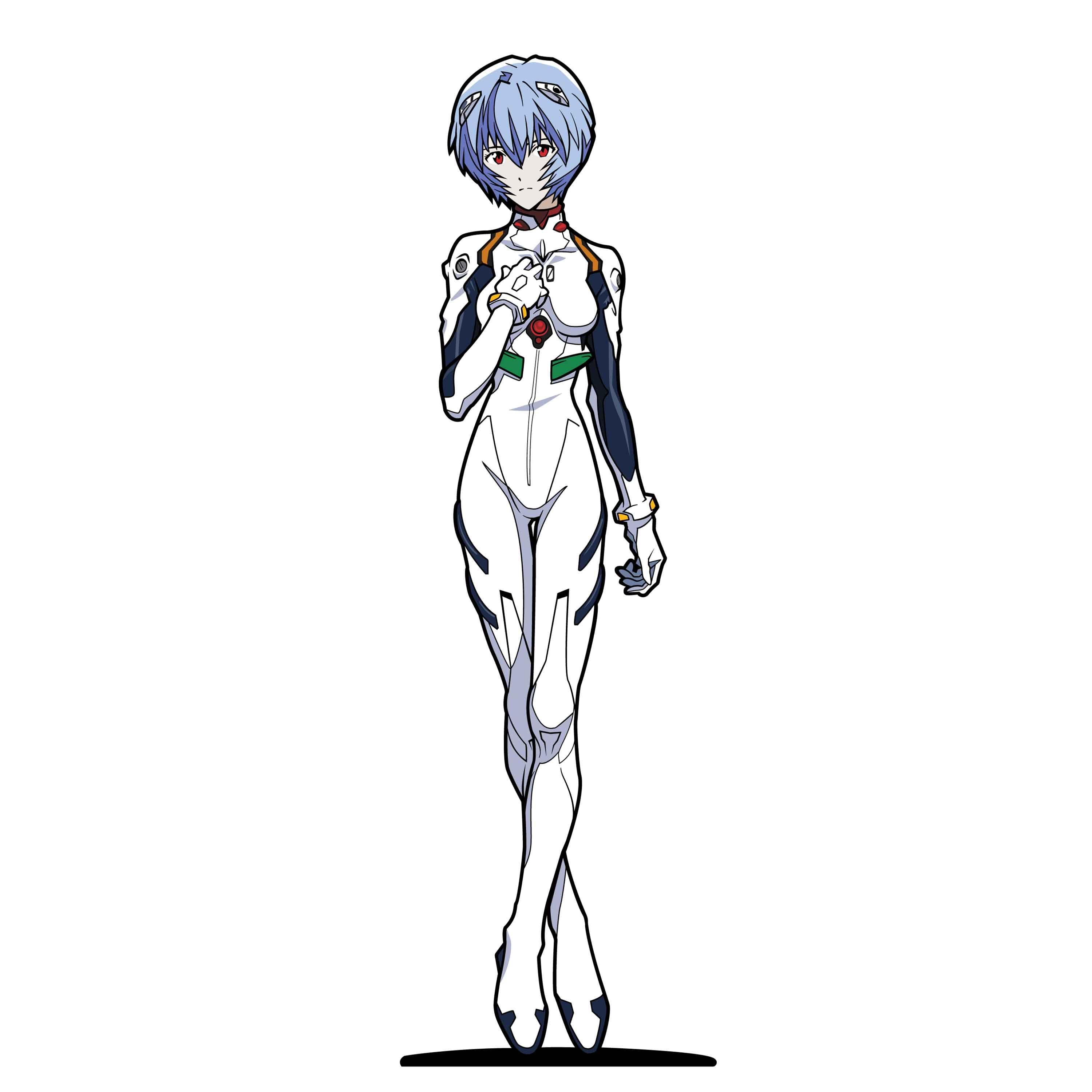 Neon Genesis Evangelion Rei Ayanami FiGPiN #451 |Classic Enamel Pin - BUCKET POPCORN