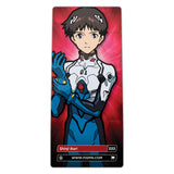 Neon Genesis Evangelion Shinji Ikari FiGPiN #333 | Classic Enamel Pin - BUCKET POPCORN