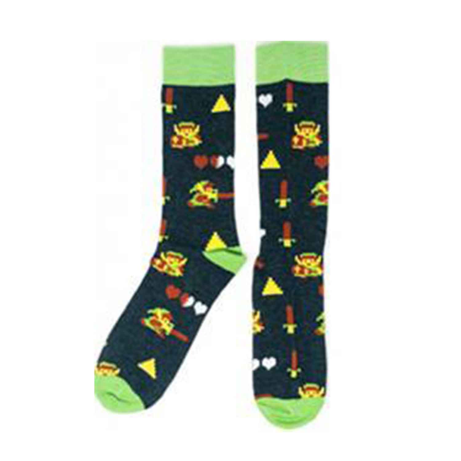 Nintendo Super Mario and The Legend of Zelda Men's Fashion Socks