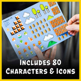 Super Mario Bros. Fridge Magnet Set - BUCKET POPCORN