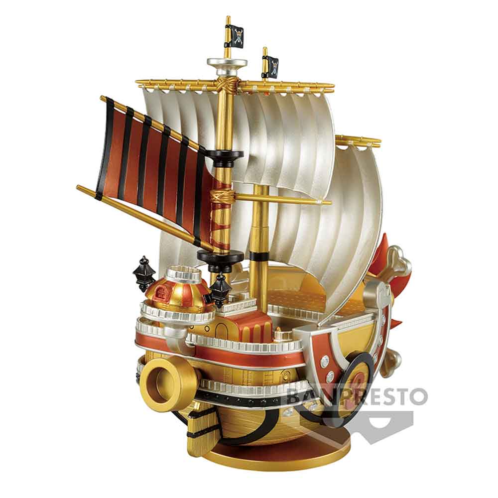 One Piece Thousand Sunny Mega World Collectable AnimeFigure Special!! Gold Color