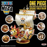 One Piece Thousand Sunny Mega World Collectable AnimeFigure Special!! Gold Color