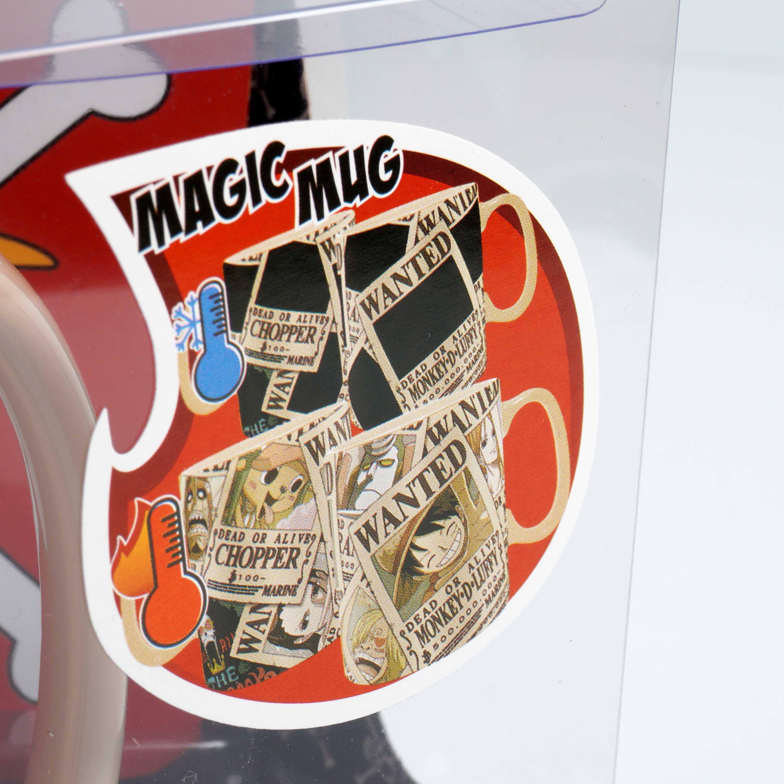 One Piece Wanted Heat-Change Mug and Coaster Gift Set - BUCKET POPCORN