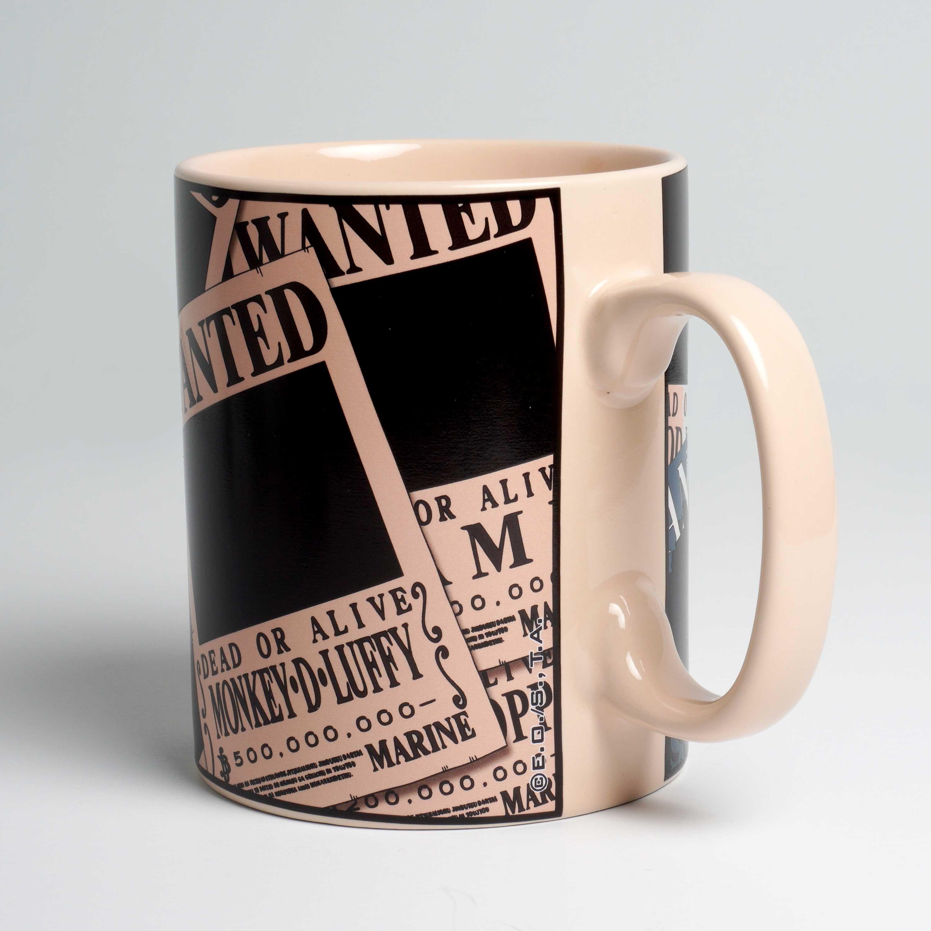 One Piece Wanted Heat-Change Mug and Coaster Gift Set - BUCKET POPCORN