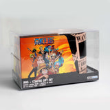 One Piece Wanted Heat-Change Mug and Coaster Gift Set - BUCKET POPCORN