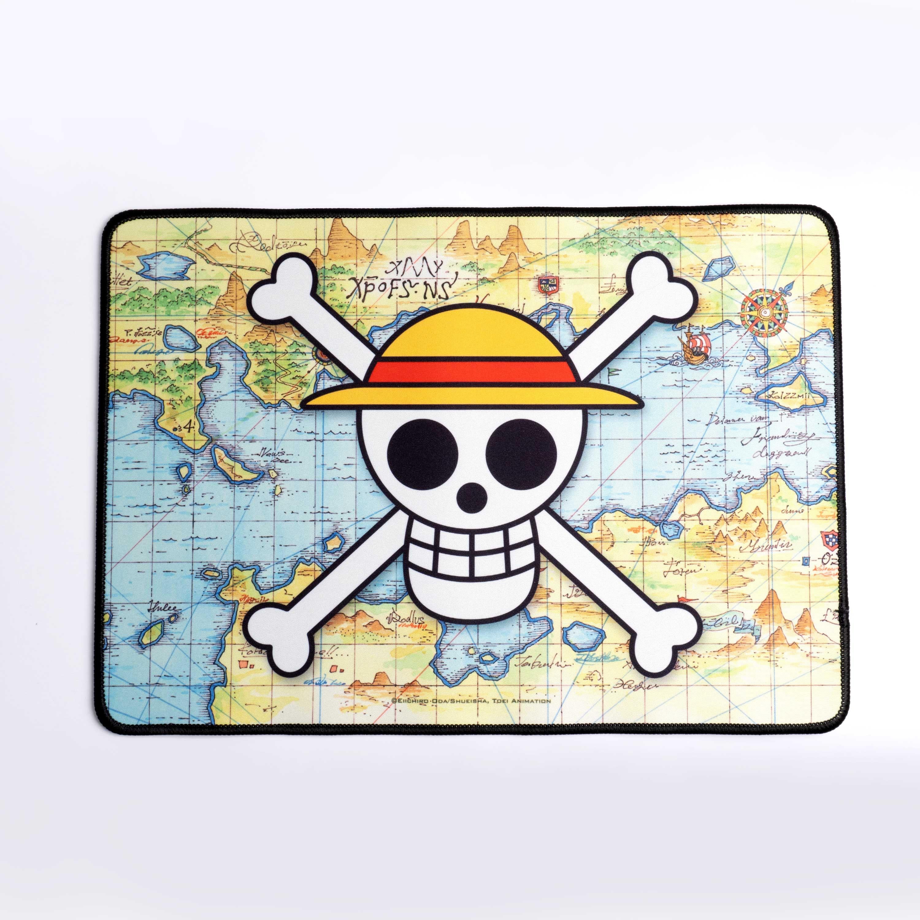 One Piece Skull with Map Gaming Mousepad - BUCKET POPCORN