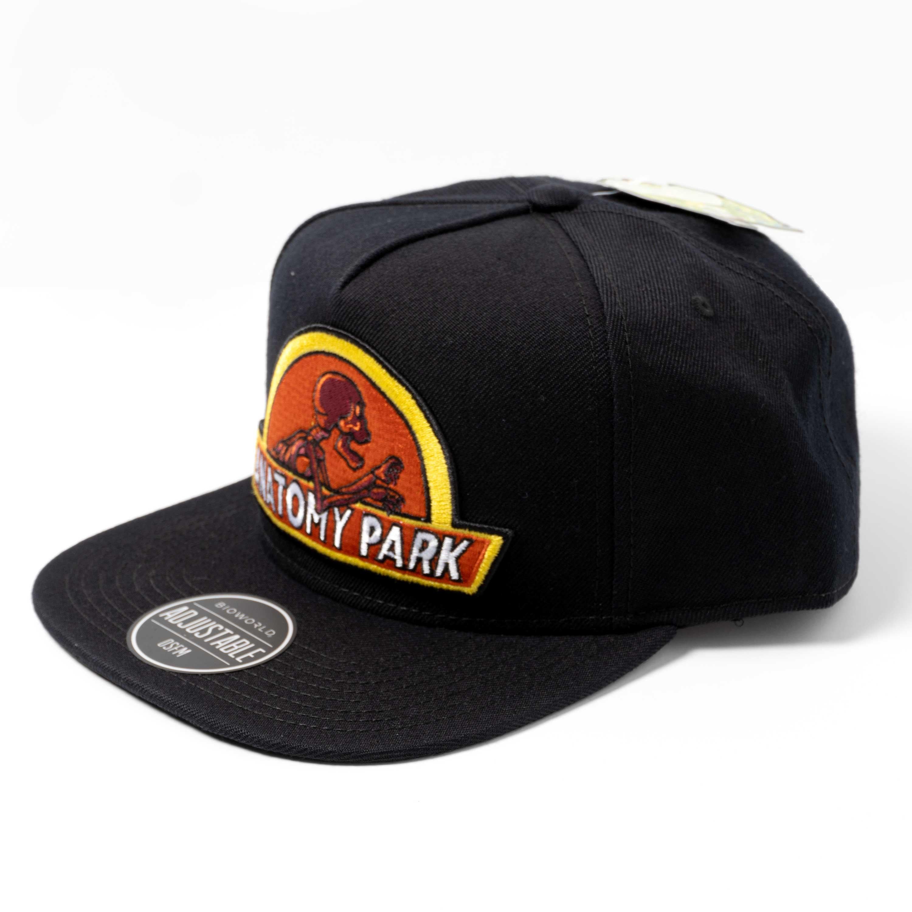 Rick and Morty Anatomy Park Snapback Hat - BUCKET POPCORN
