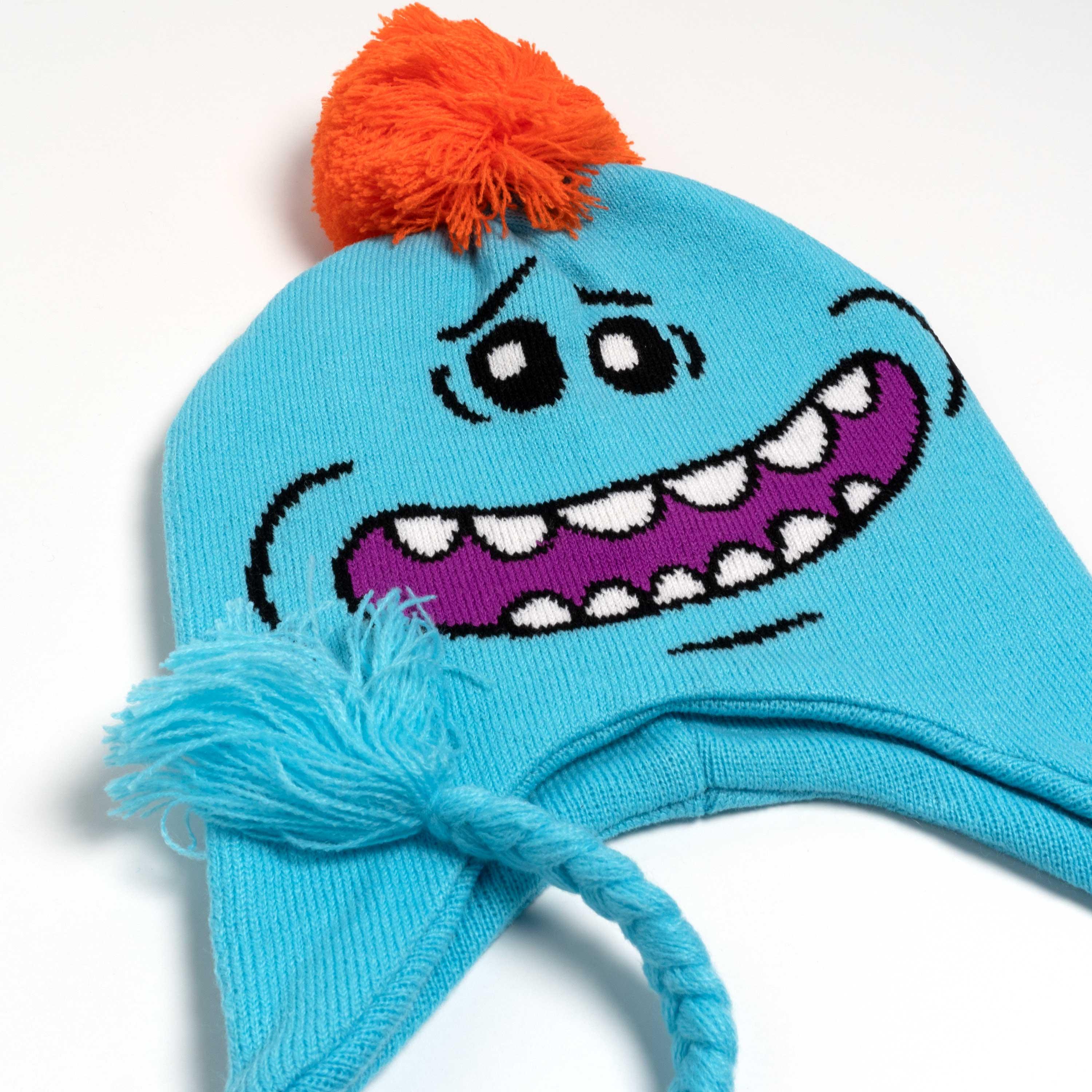 Rick and Morty Mr. Meeseeks Laplander Beanie - BUCKET POPCORN