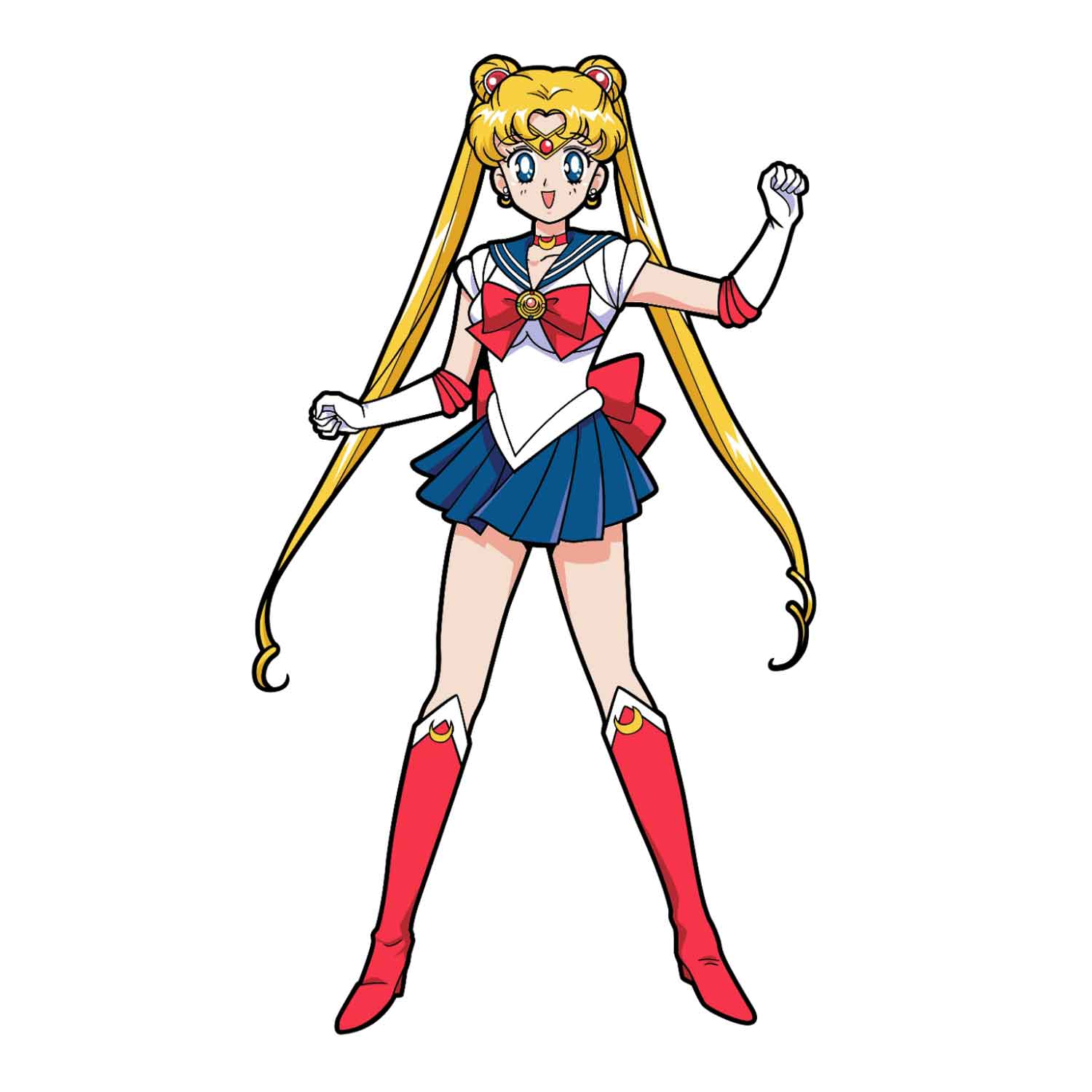 Pretty Guardian Sailor Moon Usagi Tsukino FiGPiN #865 Anime Enamel Pin