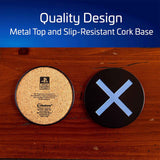 Playstation Metal 4 Piece Coaster Set - BUCKET POPCORN