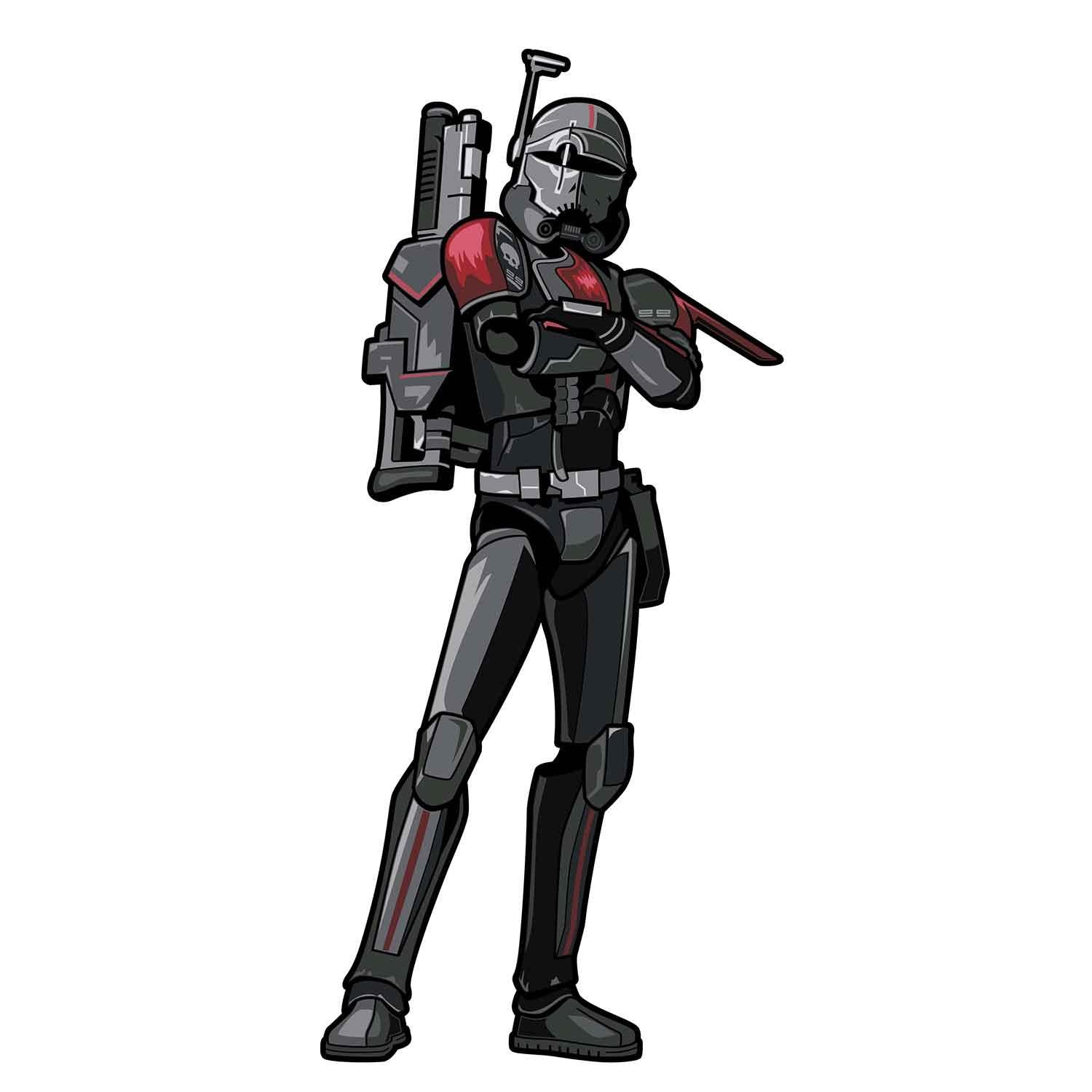 Star Wars The Bad Batch Crosshair #768 FiGPiN Classic Enamel Pin - BUCKET POPCORN