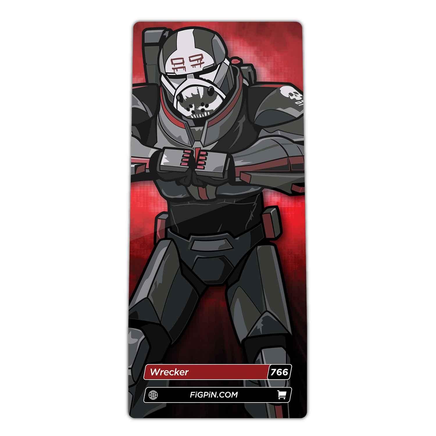 Star Wars The Bad Batch Wrecker #766 FiGPiN Classic Enamel Pin - BUCKET POPCORN