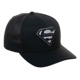 Superman Carbon Fiber Pre-curved Snapback - BUCKET POPCORN