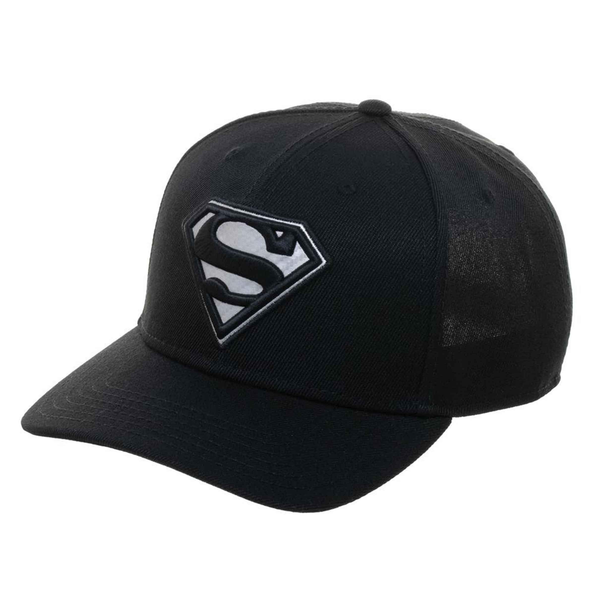 Superman Carbon Fiber Pre-curved Snapback - BUCKET POPCORN