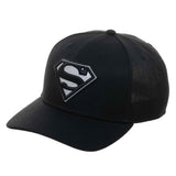 Superman Carbon Fiber Pre-curved Snapback - BUCKET POPCORN
