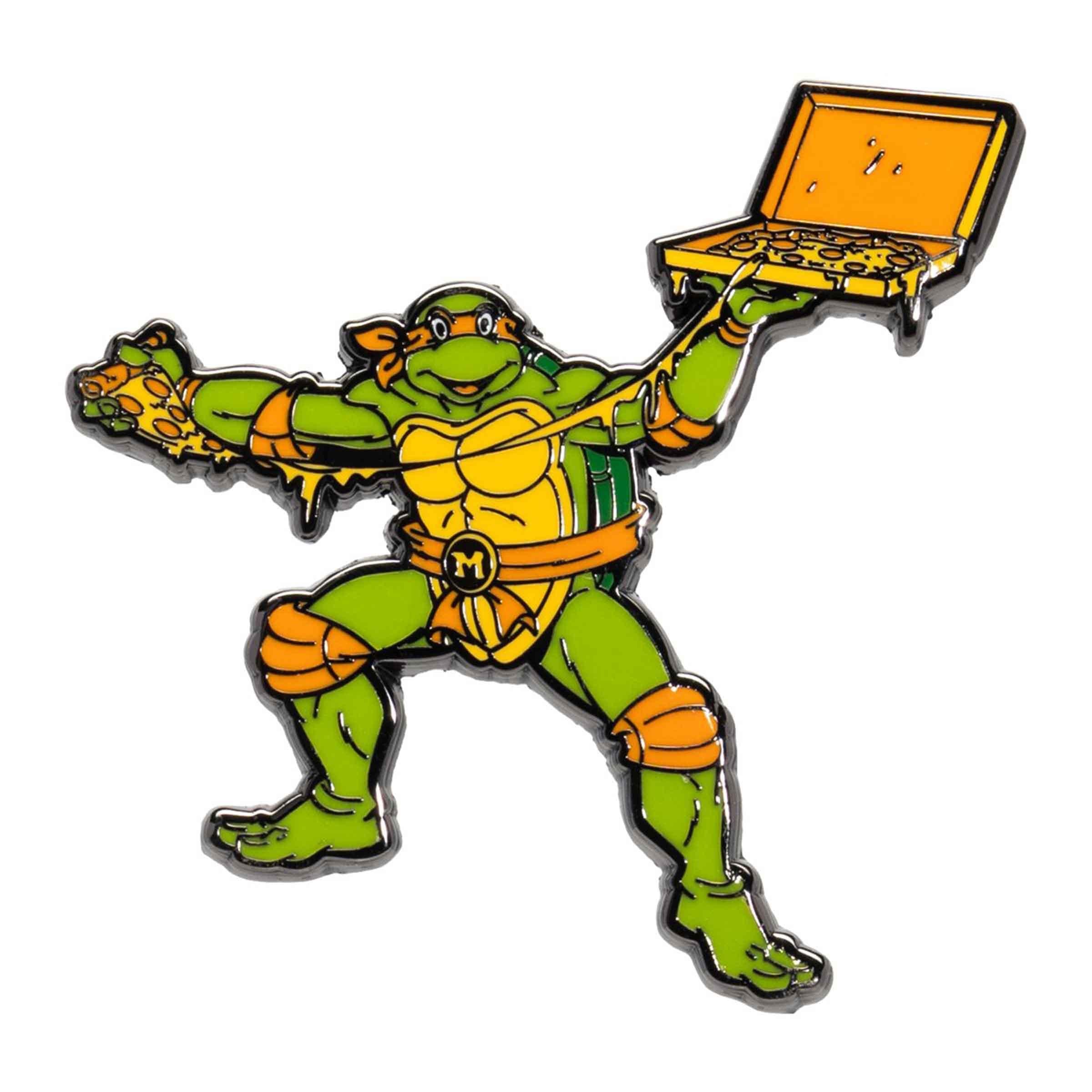 Teenage Mutant Ninja Turtles 1 1/2-Inch Enamel Pin 4 Piece Set - BUCKET POPCORN