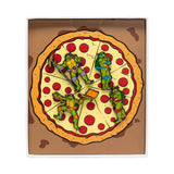 Teenage Mutant Ninja Turtles 1 1/2-Inch Enamel Pin 4 Piece Set - BUCKET POPCORN